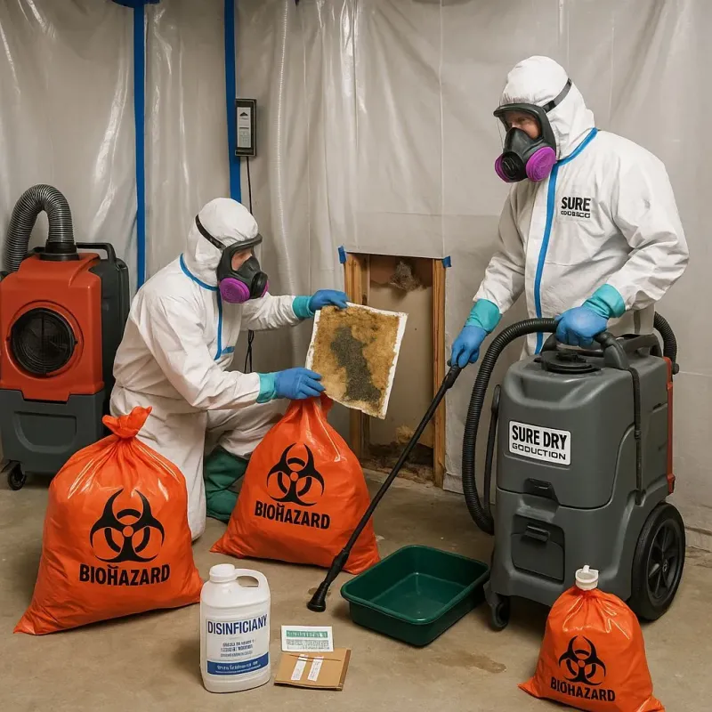 Contaminated Water Handling Protocols process in Allison, IA
